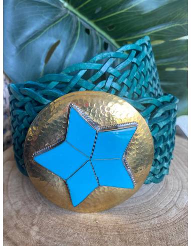 Cinturón Star Turquoise
