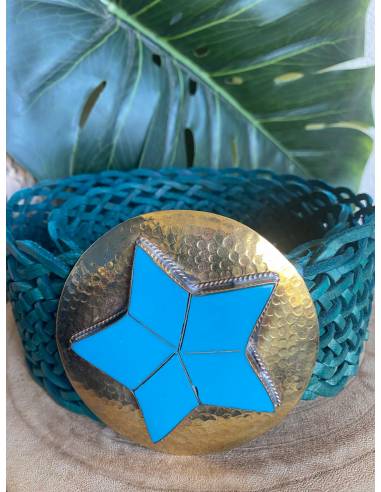 Cinturón Star Turquoise