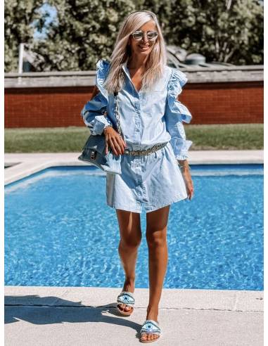 Vestido camisero Grecia