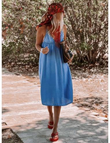 Vestido Ibiza Blue