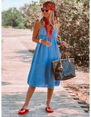 Vestido Ibiza Blue