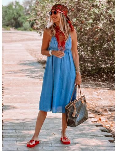 Vestido Ibiza Blue