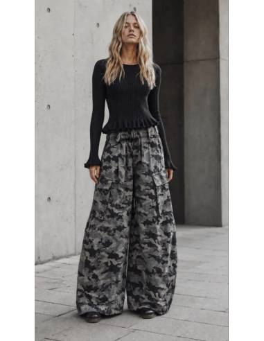 Pantalón Cargo Camuflaje