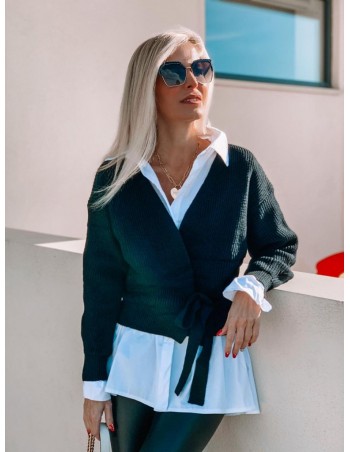 Chaqueta cruzada Lia