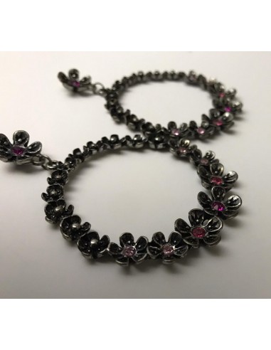 Pendiente Flower Pink