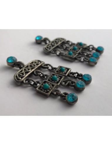 Pendiente Inca Turquoise
