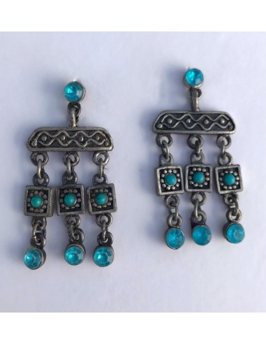 Pendiente Inca Turquoise